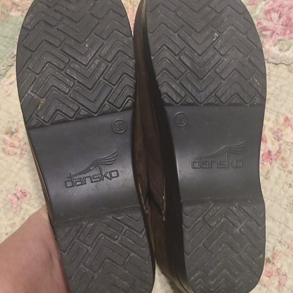 Dansko brown leather clogs - Picture 3 of 5